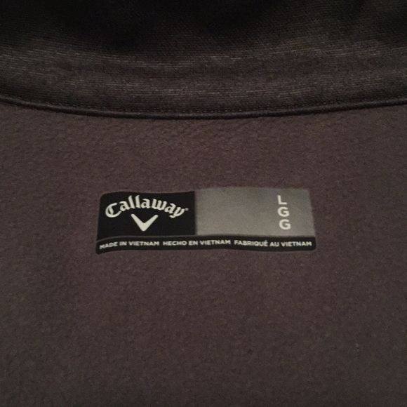 Men’s Callaway 1/4 Zip Pullover - Picture 3 of 3